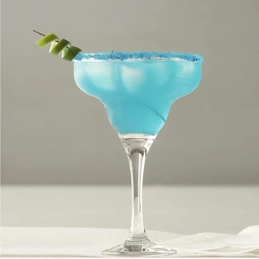 Brand New Margarita Glasses Set of 6 Cocktail Frozen Drink 10.25 oz Clear Glass